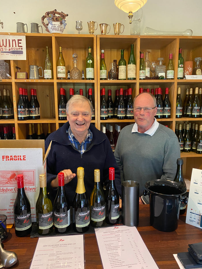 The winemaker, Ken Eckersley